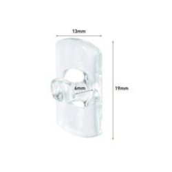 3M Command - mini udend�rs clips - til lysk�der op til 12 meter - gennemsigtig