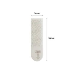 3M Command Billedophng - 4 st sm hvide plakatstrips