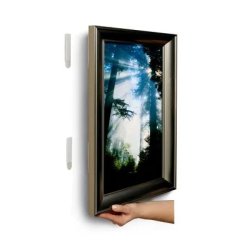 3M Command Billedophng - 8 stk. store hvide plakatstrips