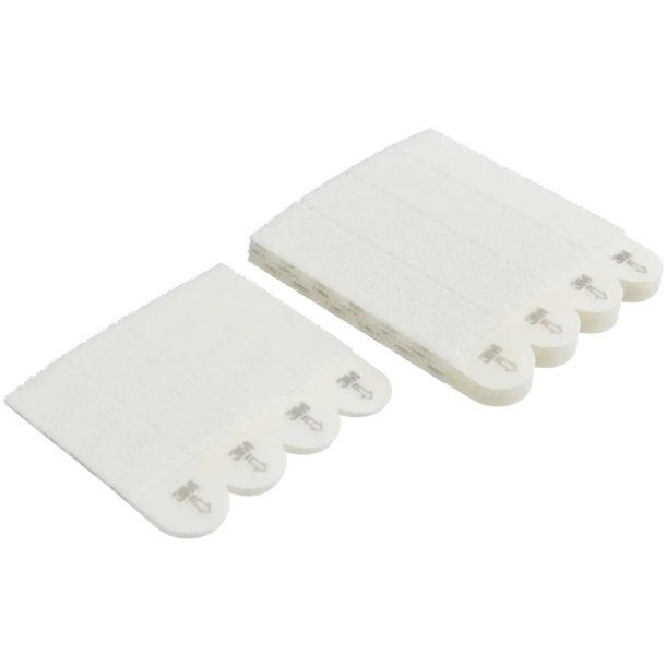 3M Command Poster strips - 12 st mellem og store hvide plakatstrips