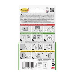 3M Command Poster strips - 4 st sm plakatstrips