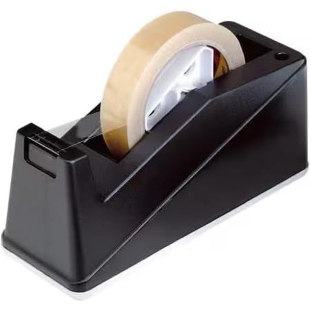 3M Scotch bord tapedispenser C10 - sort - til 25 og 79 mm ruller