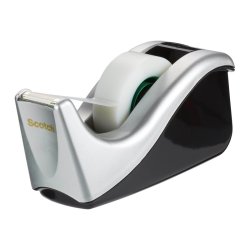 3M Scotch bord tapedispenser C60 og Magic tape - 16 ruller 19 mm usynlig tape