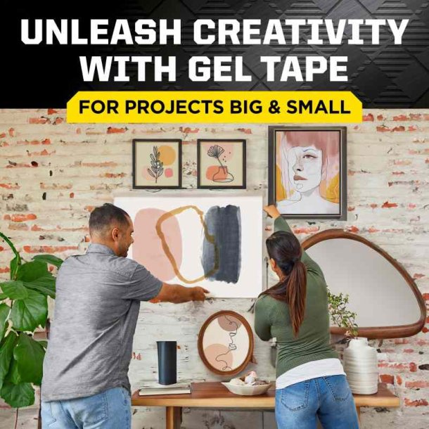 3M Scotch - Dobbeltkl�bende Gel tape - 30mm x 1,5 meter