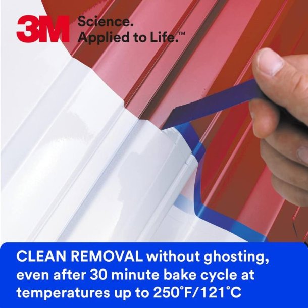 3M Vinyl tape - 471+ - 3mm x 33 meter bl� pr�cisionstape