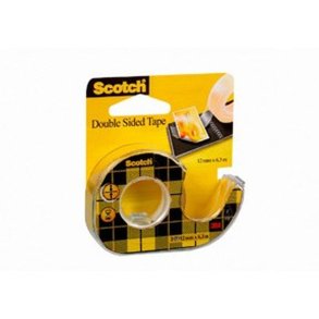 3M Dobbeltkl�bende tape - inkl. dispenser - 12x6,3m