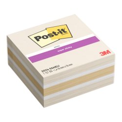 3M Post-it Notes 76x76 - kubusblok - Neutrality - 1 blok