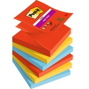 3M Post-it Z-Notes 76x76 - Playful - 6 blokke