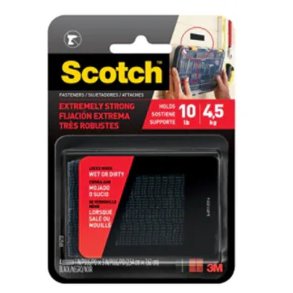 3M Extreme Fasteners - 25x75mm - sort