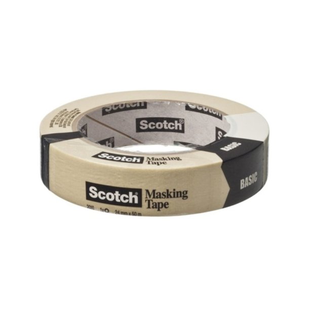 3M Scotch 24 mm Afdkningstape - 24mmx50m malertape