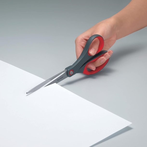 3M rd Scotch Precision saks - 20cm rustfri Scotch scissors