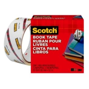 3M Scotch bogtape - transparent - 38mmx14m - 1 rulle