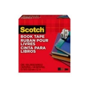 3M Scotch bogtape - transparent - 50mmx14m - 1 rulle