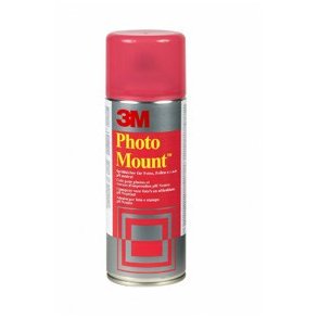 3M Spraylim/Photo Mount - usynlig - permanent - 400ml