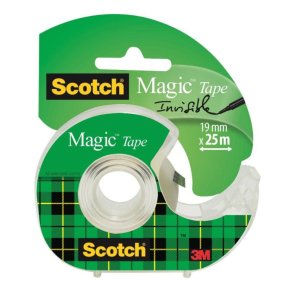 3M Tape dispenser + 1 rulle tape - 19mmx25m