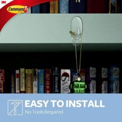 3M Command - sm - gennemsigtige - kroge