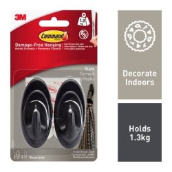 3M Command - ellipsekrog - skifer