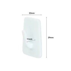 3M Command - mikrokrog - hvid