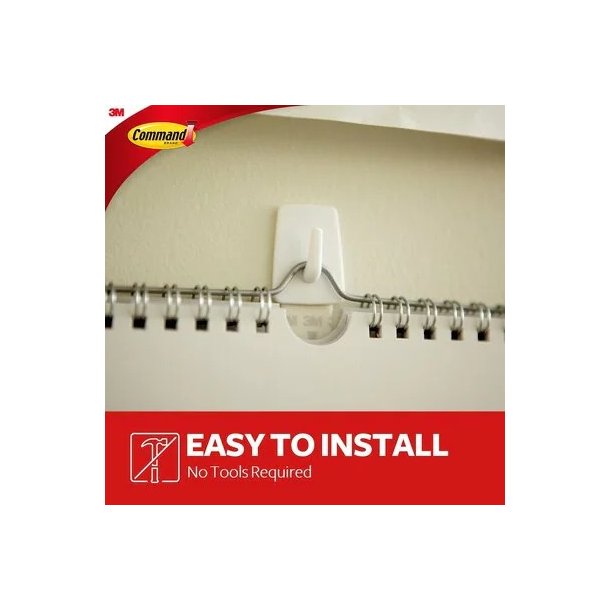 3M Command - mikrokrog - hvid
