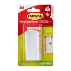 3M Command - lrredsophng - hvid - stor