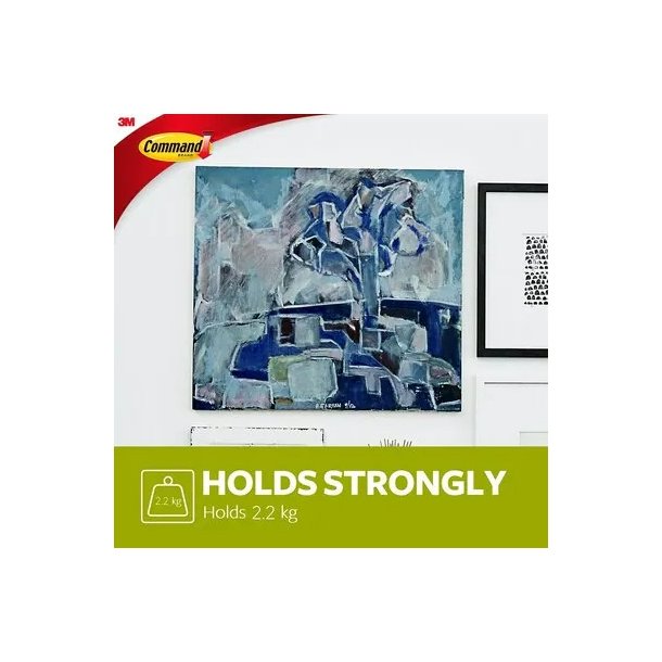 3M Command - lrredsophng - hvid - ekstra stort