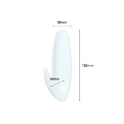 3M Command - designerkrog til v�drum - stor - hvid
