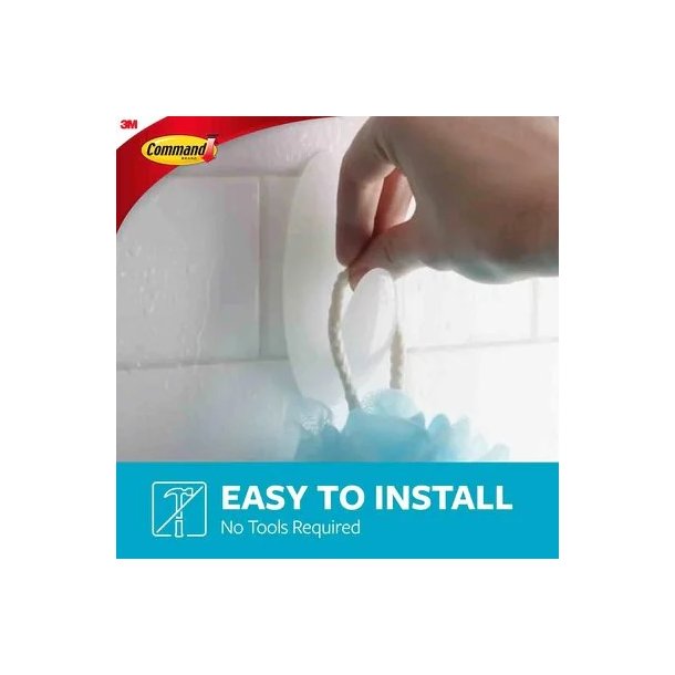 3M Command - mellemstore - kroge til vdrum - BATH18