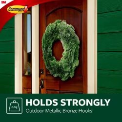 3M Command - udendrs - stor designerkrog - metal