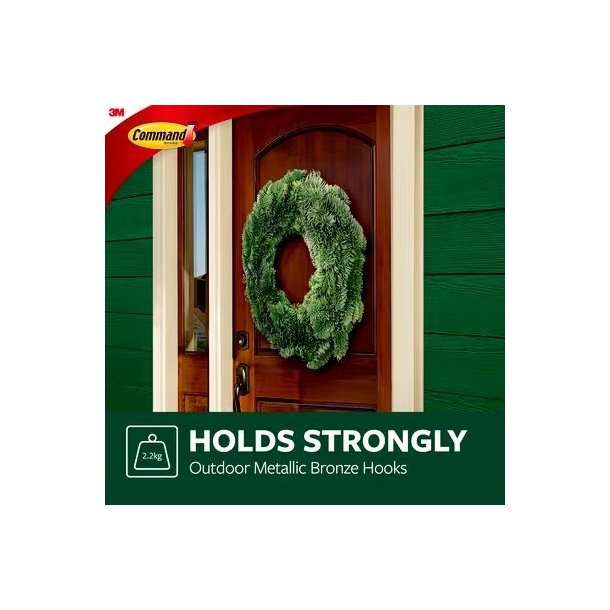 3M Command - udendrs - stor designerkrog - metal