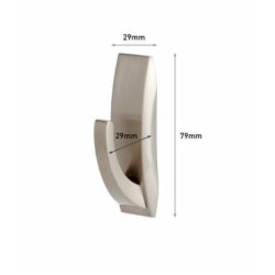 3M Command - Modern - Reflections - mellemstor metalkrog - b�rstet nikkel