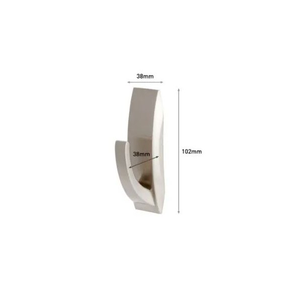 3M Command - Modern - Reflections - stor metalkrog - b�rstet nikkel