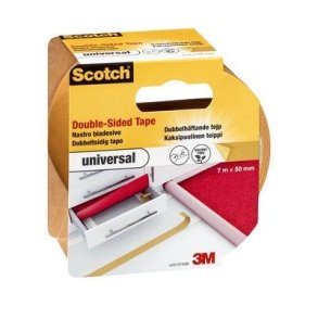 3M Dobbeltklbende - tppetape - 50mmx7m