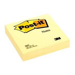 3M Post-it Notes - 100x100 - XL - gul - 200 blade pr. blok - 1 stk.
