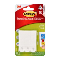 3M Command - monterings strips - medium - 4 par