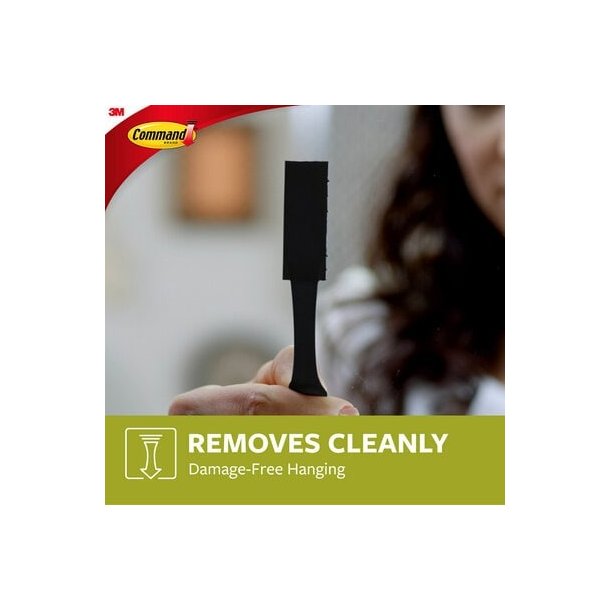 3M Command - strips til billedoph�ng - stor - sort