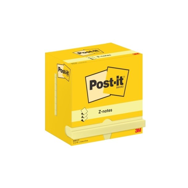 3M Post-it super Sticky notes - 76x127 - gul - 100 blade Pr. blok - 1 stk.