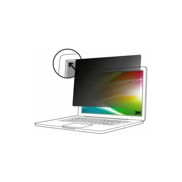 3M Bright Screen - Privacy Filter - til 14'' Laptop, 16:9