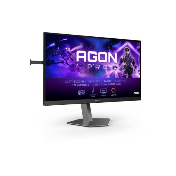 AOC AGON PRO AG246FK skrm 24.1" - 1920 x 1080 Fuld HD LCD Sort