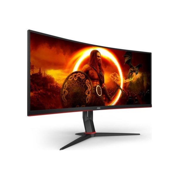 AOC G2 CU34G2XP skrm 34" - 3440 x 1440 UltraWide Quad HD LED Sort