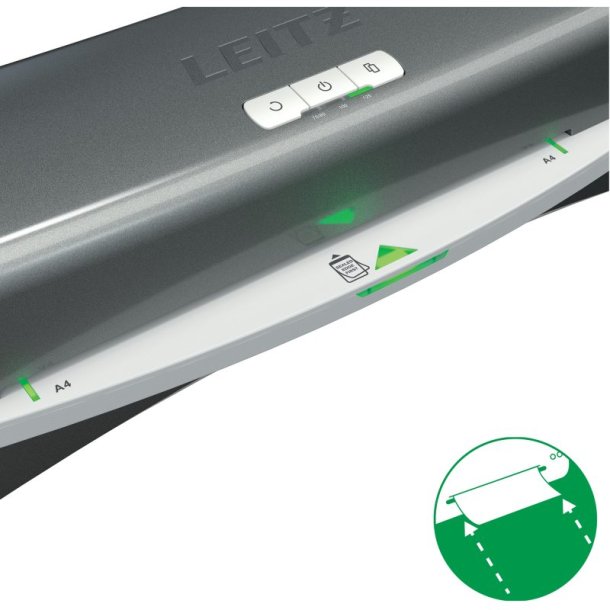 Leitz A4 Lamineringsmaskine - iLAM - Office - Slv - A4 varme laminator