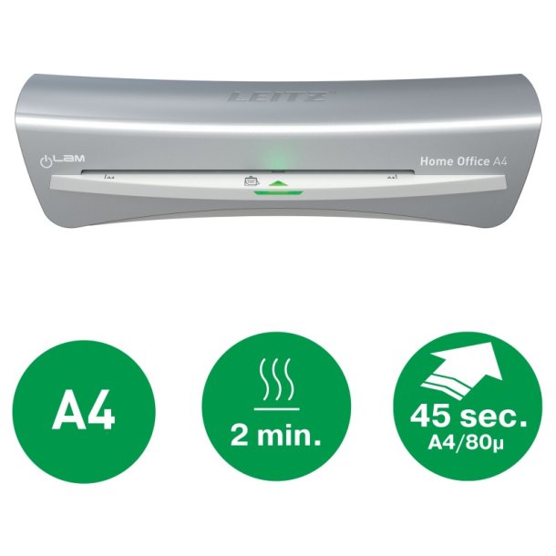 Leitz A4 Lamineringsmaskine - iLAM - Home Office - gr - A4 varme laminator