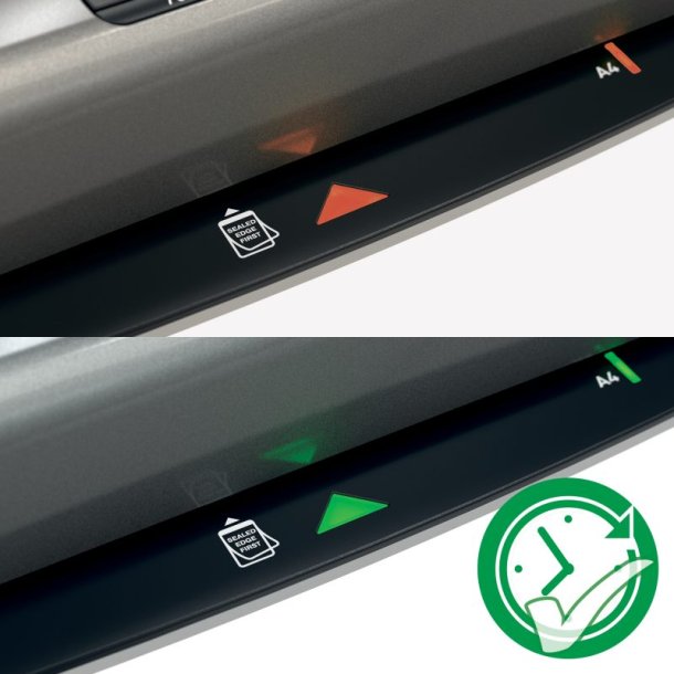Leitz A3 Lamineringsmaskine - iLAM - Office Pro - slv - A3 varme laminator