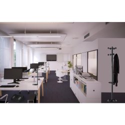 Unilux Accueil Stumtjener Sort - Stl - 8 kroge og paraplyholder