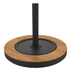 Unilux Bamboo Stumtjener Sort - stl - 6 kroge - paraplyholder