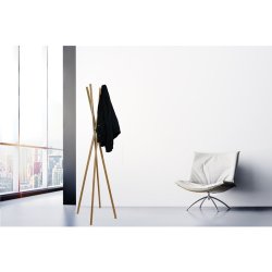 Unilux Tipy Stumtjener Brun - Bambus - 4 kroge