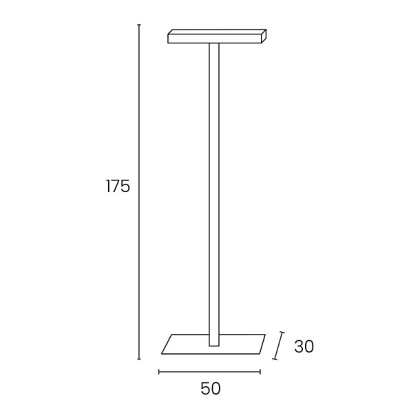 Unilux Spirit garderobestativ - Stumtjener i Gr Stl - Inkl. 6 mahogni bjler