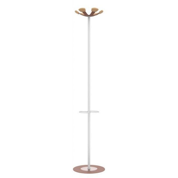 Unilux Aurora Stumtjener Rd - stl - 6 kroge - paraplyholder