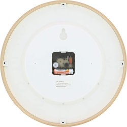 Unilux Baltic Silent Clock 31,5cm - Analog vgur i grn - trramme