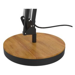 Unilux arkitektlampe Baya - Sort LED kontorlampe - dobbelte leddelte drejearm