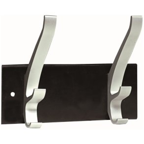 Unilux Cypres knagerkke - sort stl med 6 kroge - Breevne op til 50 kg